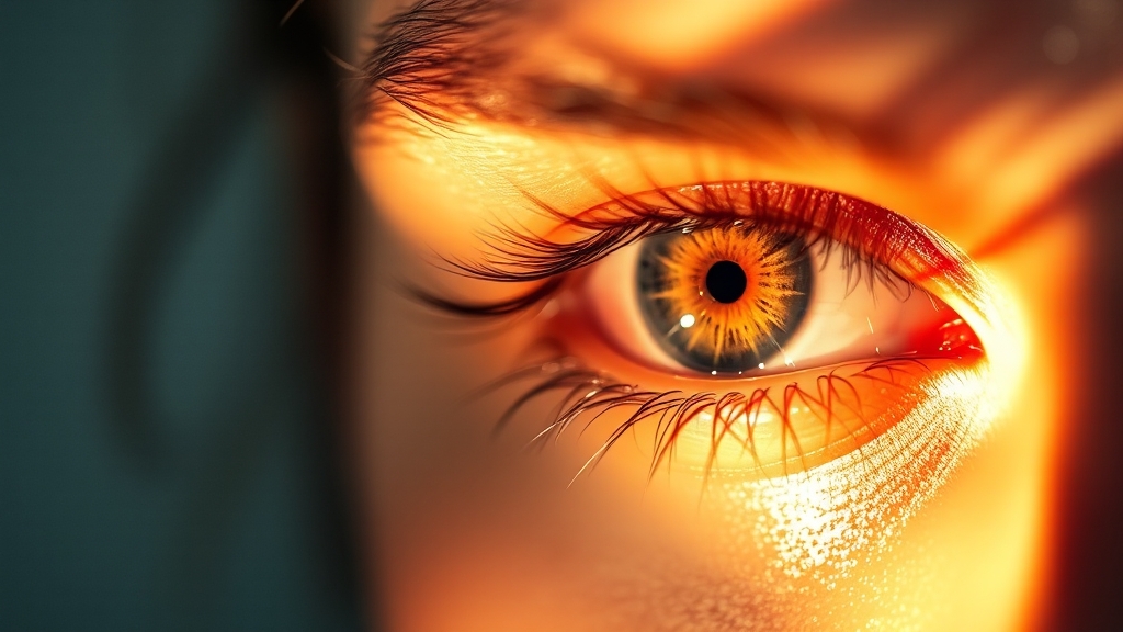 라식 vs 라섹, 뭐가 다를까? (realistic 스타일)