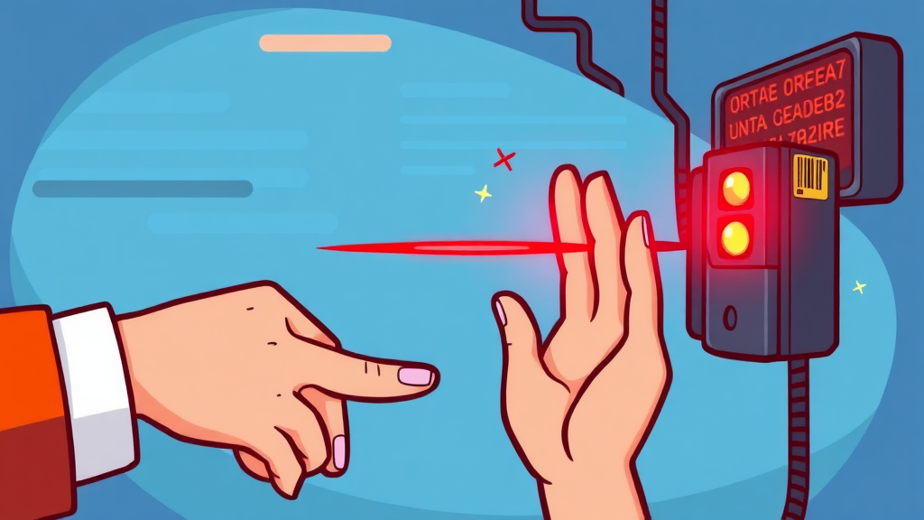 개인통관고유부호 재발급 (cartoon 스타일)