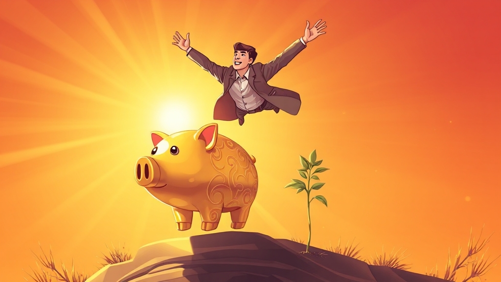 청년도약계좌, 왜 가입해야 할까요? (illustration 스타일)