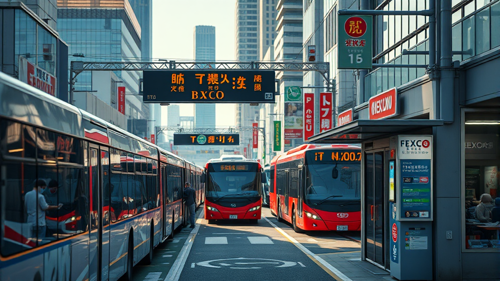 교통 및 주차 정보 (realistic 스타일)