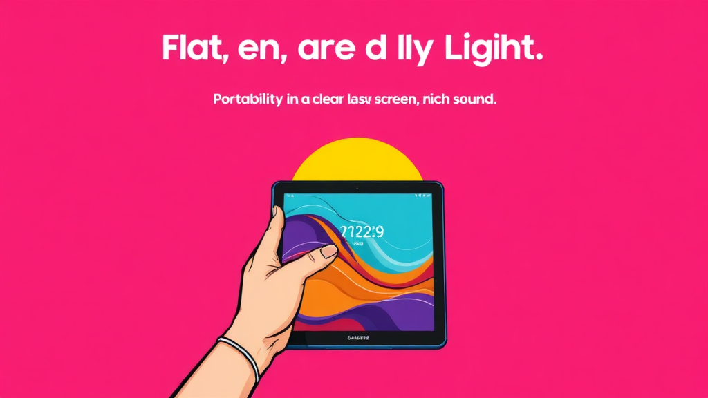 갤럭시탭 S5e 구매 전 알아야 할 장단점 (cartoon 스타일)