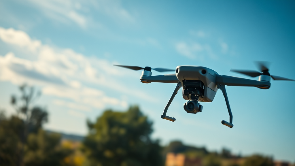 드론 촬영, 책임감 있는 자세로 (realistic 스타일)