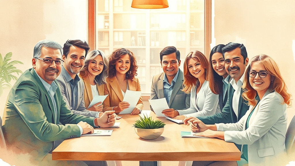 전직장려수당이란? (watercolor 스타일)