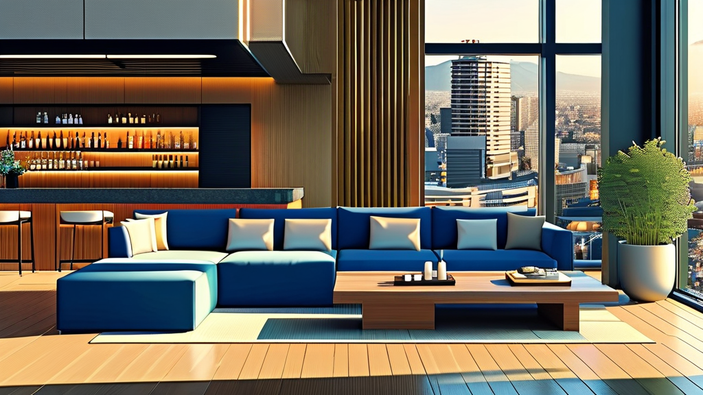 호텔 부대시설 및 서비스: 즐거운 여행을 위한 모든 것 (realistic 스타일)