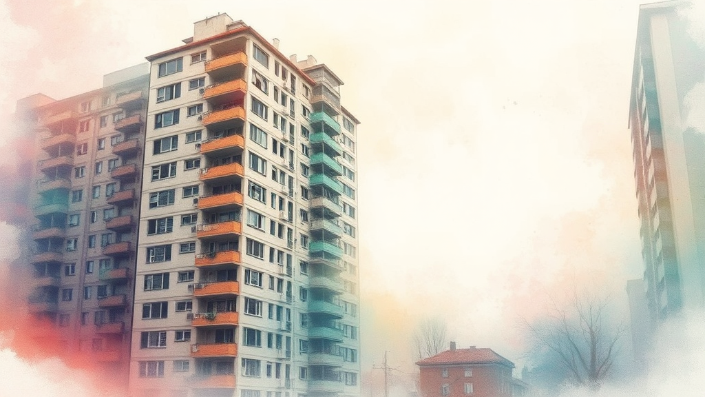 재건축 규제 완화, 무엇이 달라지나? (watercolor 스타일)