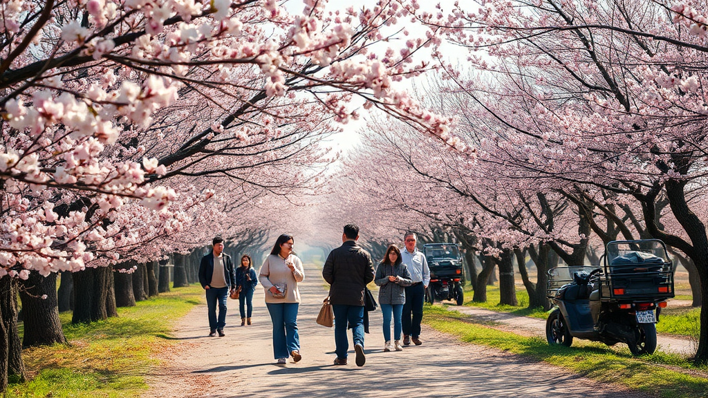 진주 매화숲 방문 전 필수 체크리스트 (realistic 스타일)