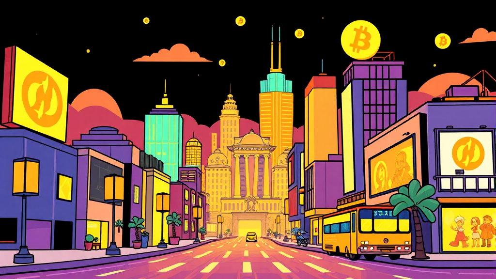 스마트 계약의 다양한 활용 사례 (cartoon 스타일)