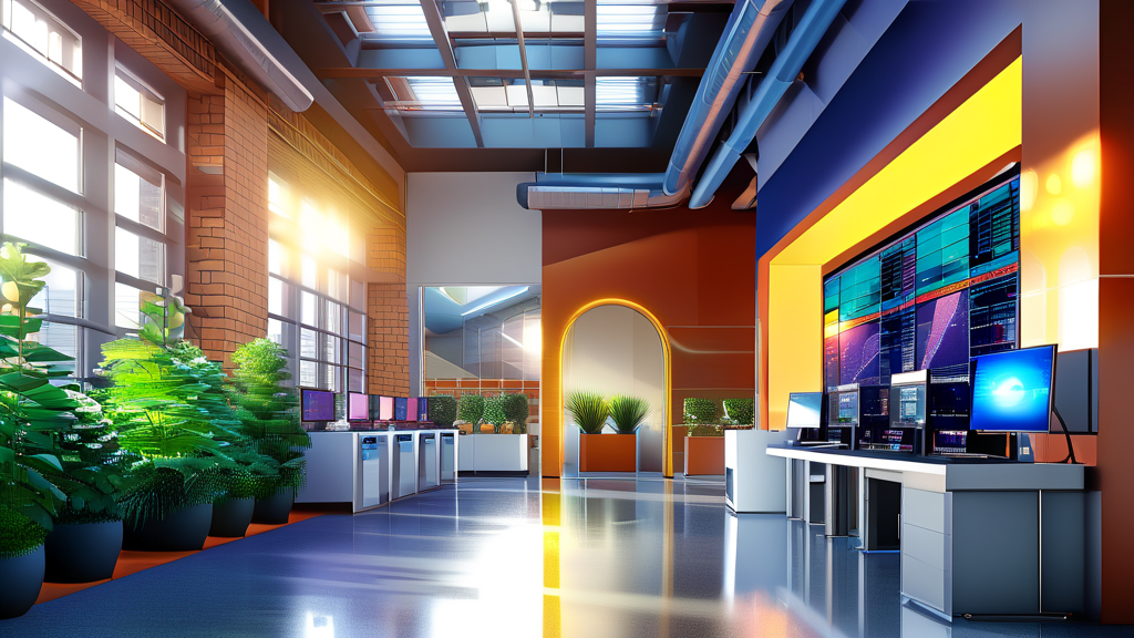 기관 매수세가 바이오 시장에 미치는 영향 (realistic 스타일)