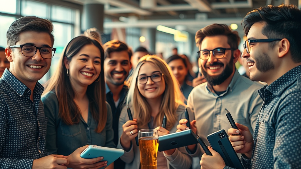 2030 취미 모임 트렌드 (realistic 스타일)