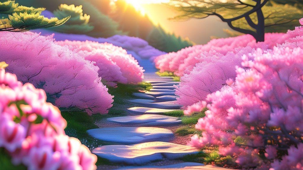 원미산 진달래축제, 이것만은 알고 가세요! (realistic 스타일)