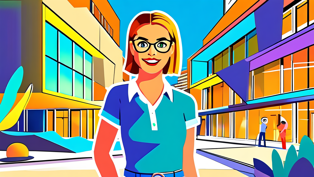 어디서 사용할 수 있나요? 평생교육이용권 사용처 (cartoon 스타일)