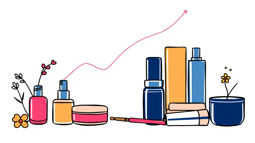 코스맥스 실적, 꼼꼼히 파헤쳐 보자! (illustration 스타일)