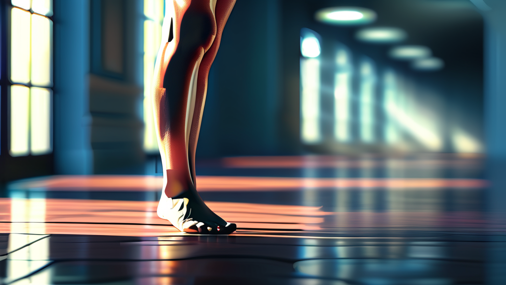 무릎 연골 찢어짐의 명확한 증상 파악하기 (realistic 스타일)