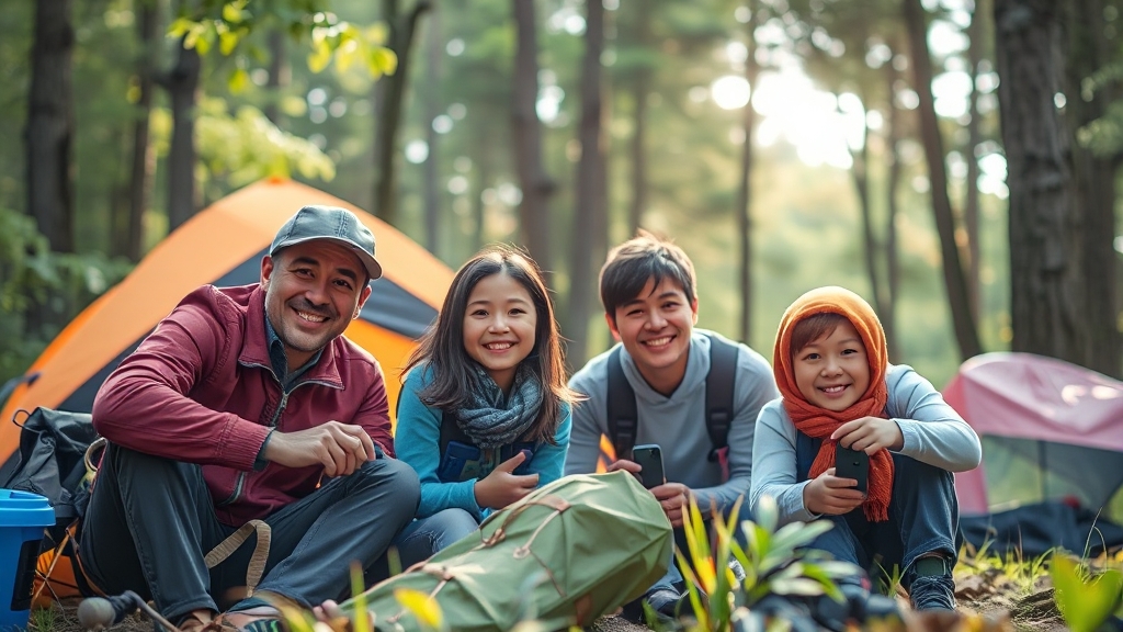 장태산 캠핑, 최고의 선택! (realistic 스타일)