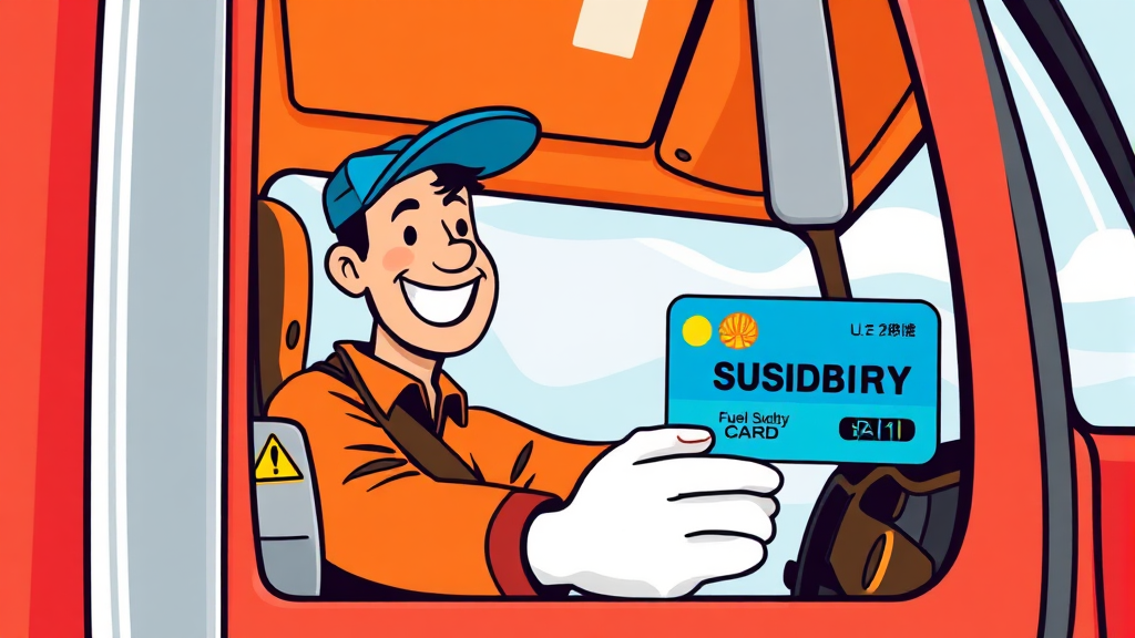 유가보조금 관련 자주 묻는 질문과 답변 (cartoon 스타일)