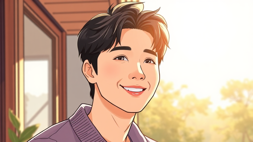 정경호 프로필: 기본 정보 (illustration 스타일)