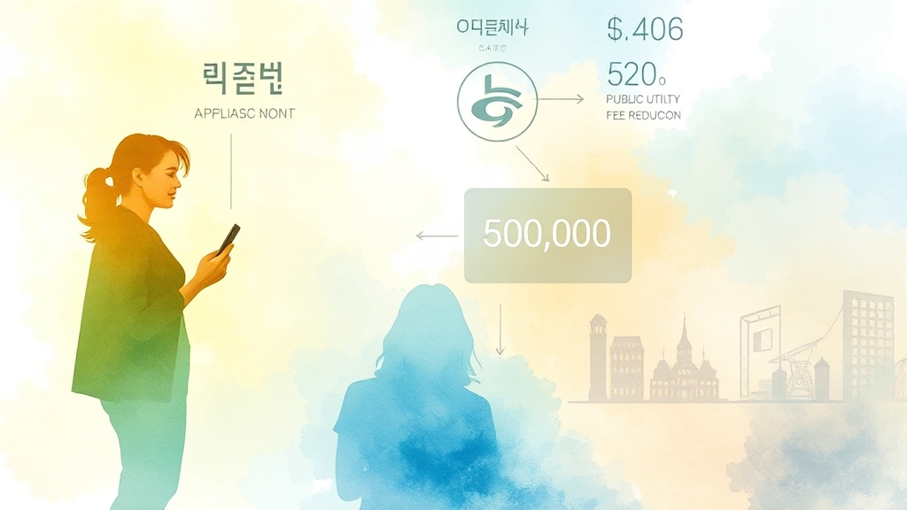 부담경감 크레딧이란? (watercolor 스타일)