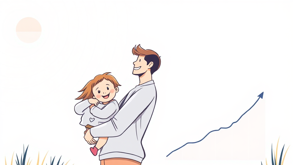 2026년 육아휴직 급여, 얼마나 받을 수 있을까? (illustration 스타일)