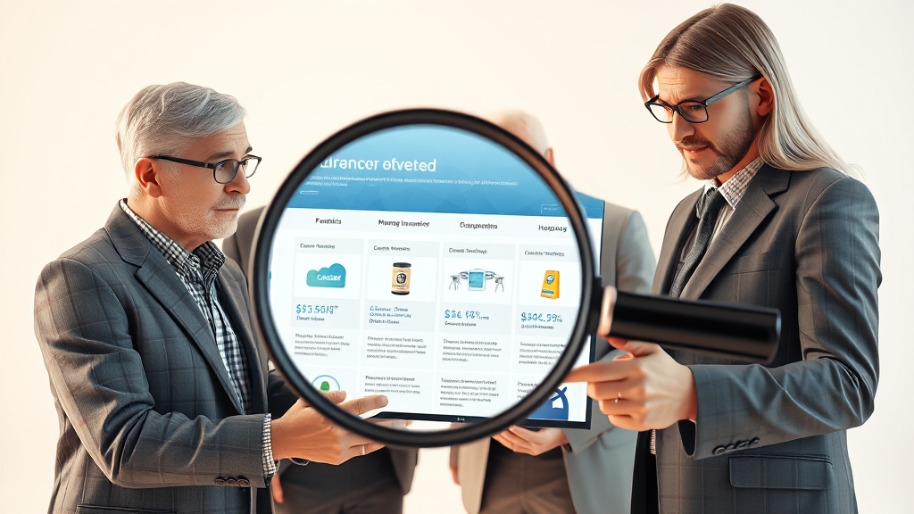 암 보험 비교 사이트 & 전문가 상담 활용법 (realistic 스타일)