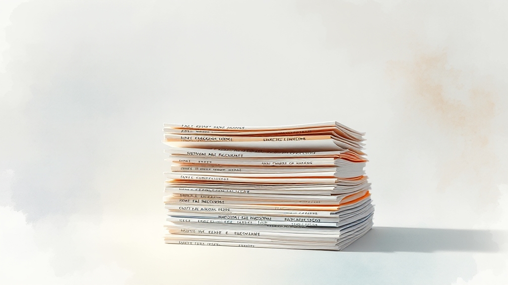 세액 공제, 절세 효과 UP! (watercolor 스타일)