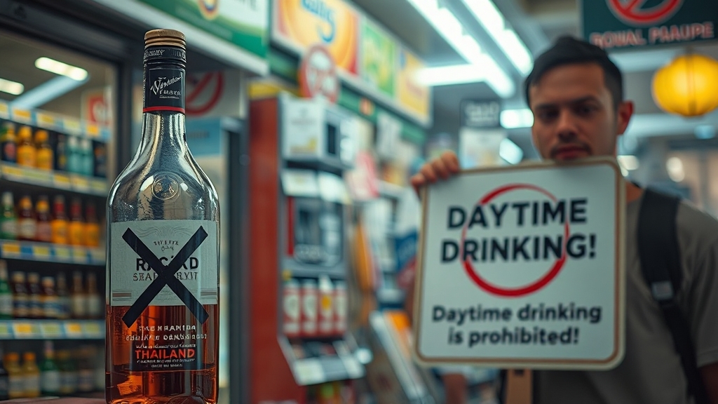 낮술 금지 시간 & 장소 (realistic 스타일)