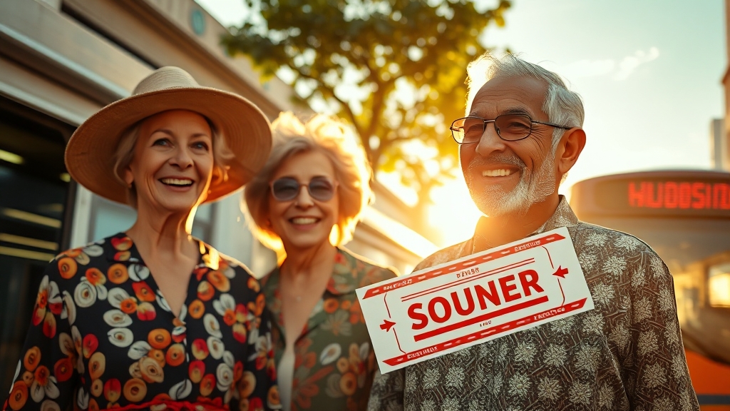 교통 및 주거 지원 (realistic 스타일)