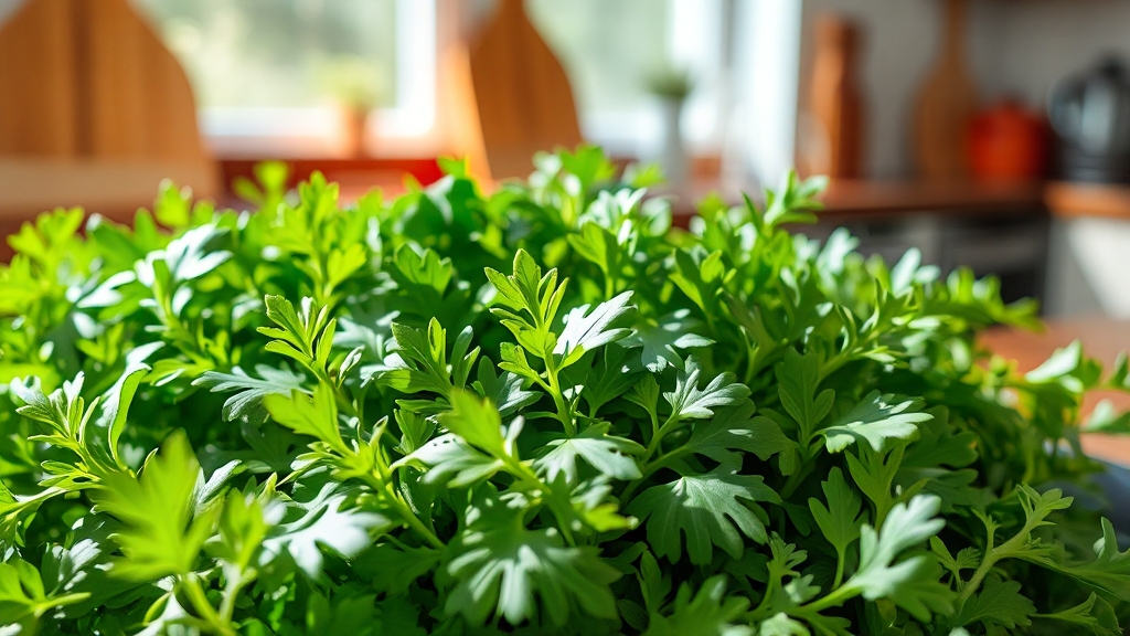 루꼴라 영양 성분 & 칼로리 (realistic 스타일)