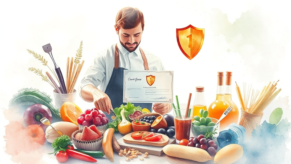 보건증, 왜 필요할까요? (watercolor 스타일)