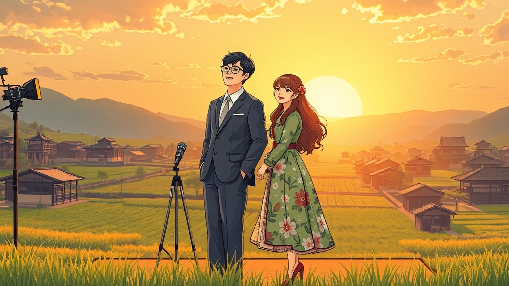 6시 내고향, 국민 프로그램 (illustration 스타일)