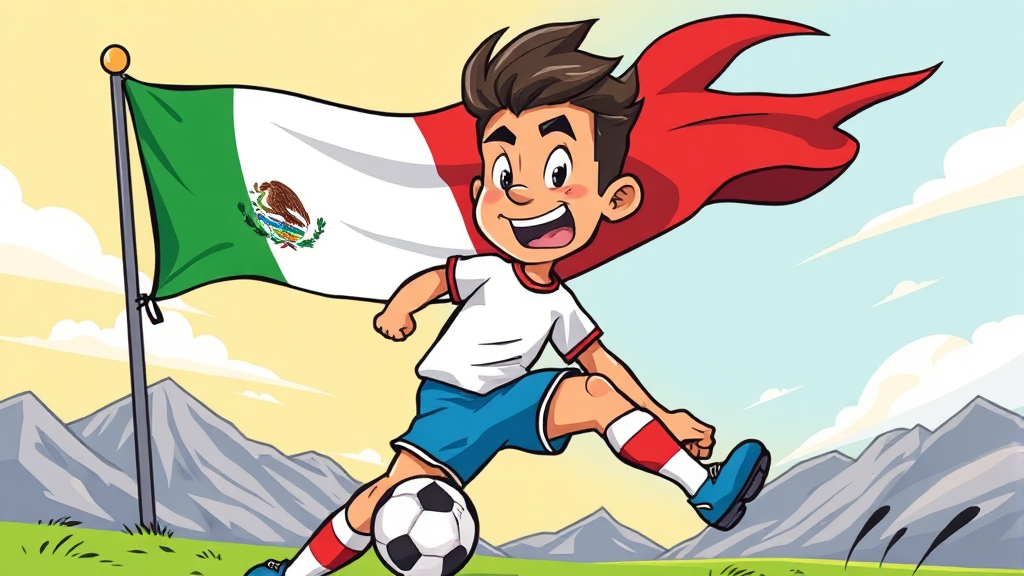 고지대 적응 전략 (cartoon 스타일)