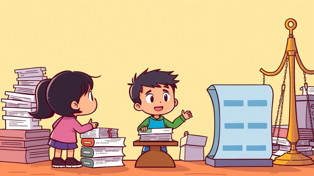 부담부증여 시 주의사항 (cartoon 스타일)