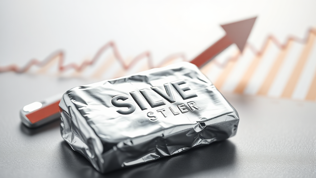 불안한 시대, 안전 자산 은? (realistic 스타일)