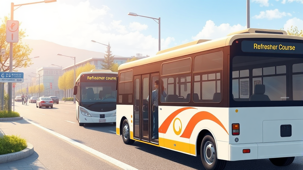 간편 예약부터 수료까지: 단계별 온라인 절차 (realistic 스타일)