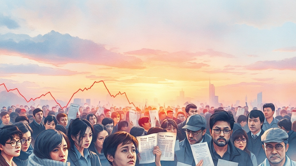 코스피·코스닥 급락 원인 분석 (watercolor 스타일)