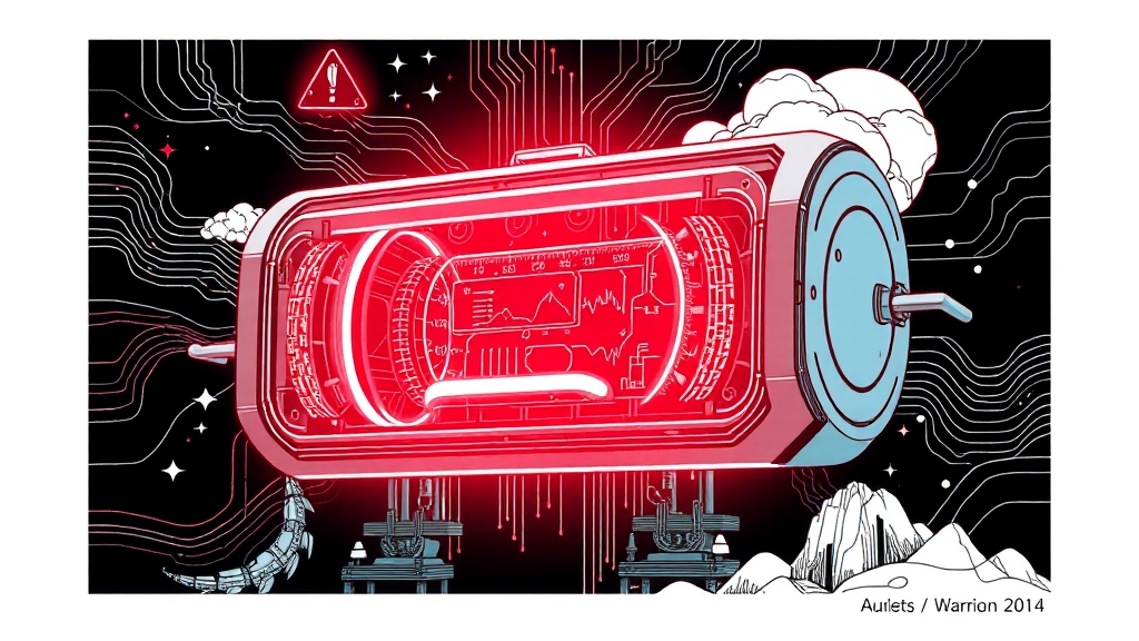 리스크 요인 및 주의사항 (illustration 스타일)