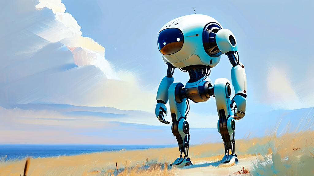 로봇 대장주 완벽 분석: 투자 기회와 미래 전망 7 미래 로봇 시장 전망: 기술 발전과 시장 동향 (watercolor 스타일)