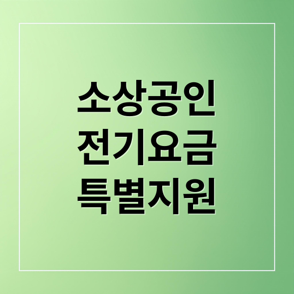 소상공인
전기요금
특별지원 (2025년 소상공인 전기요금 특별지원 25만원)