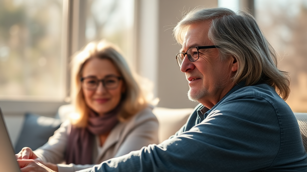 중장년 일자리 지원 정책 활용팁 (realistic 스타일)