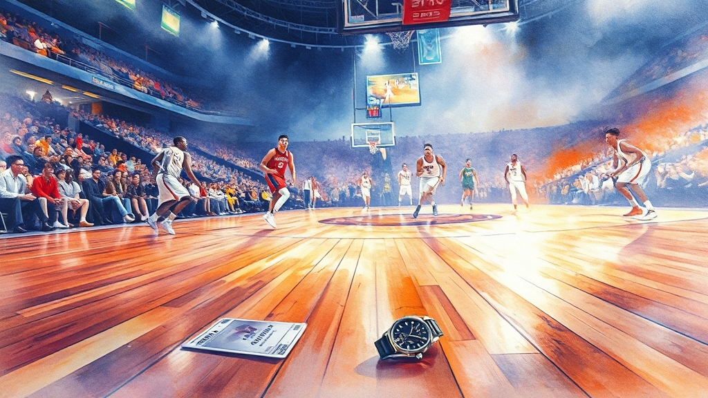 올스타전 예매 방법 (watercolor 스타일)