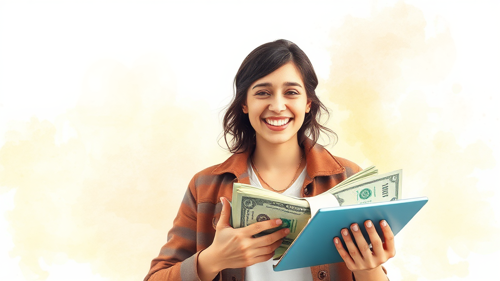 환급 대상 및 조건 확인 (watercolor 스타일)