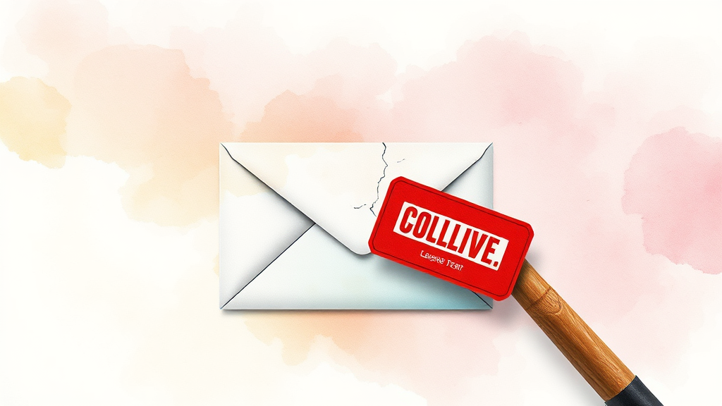 분쟁 예방 및 증거 확보: 내용증명의 역할 (watercolor 스타일)