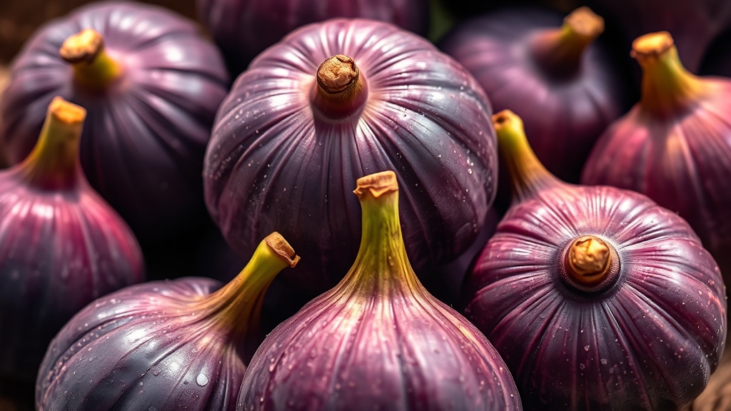 맛있는 무화과 고르는 꿀팁 (realistic 스타일)