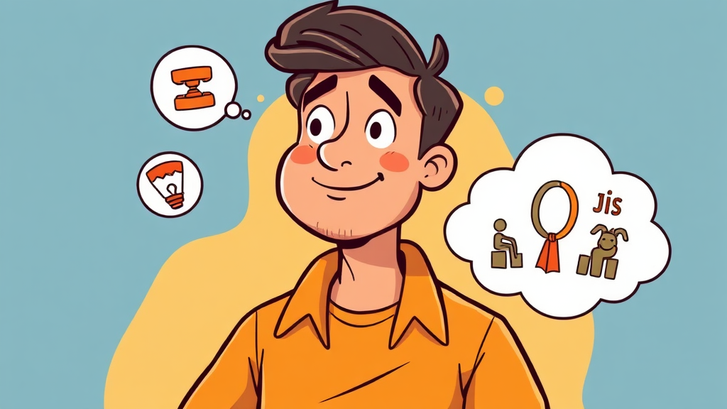 노인일자리 유형 및 선택 기준 (cartoon 스타일)