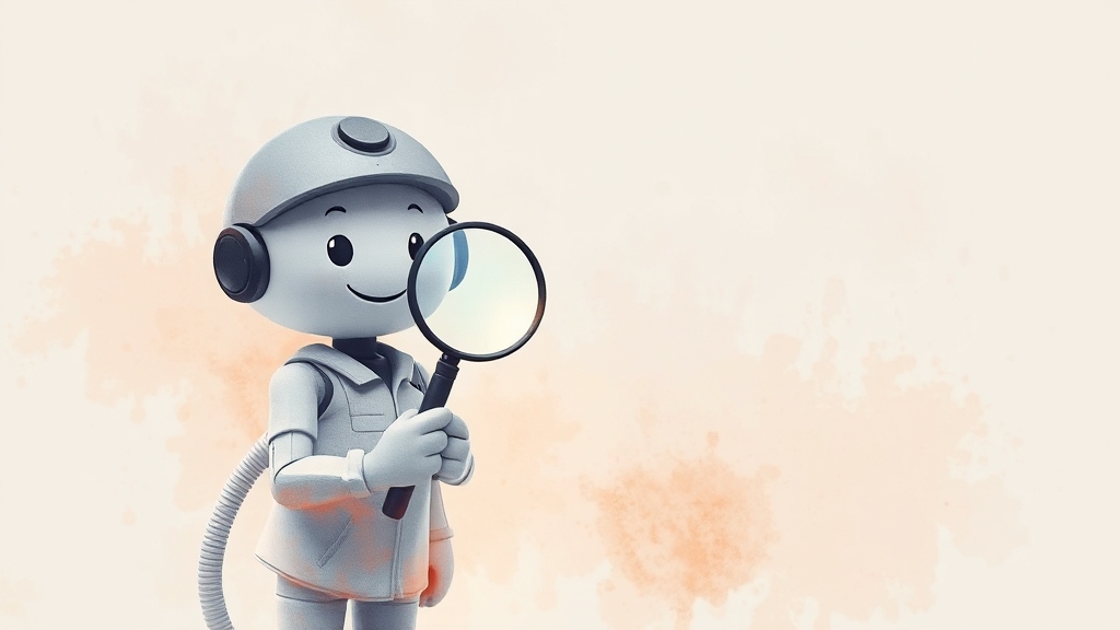 서비스센터: 문제 해결 첫걸음 (watercolor 스타일)