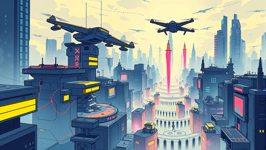 LIG넥스원, 투자해도 괜찮을까? (illustration 스타일)