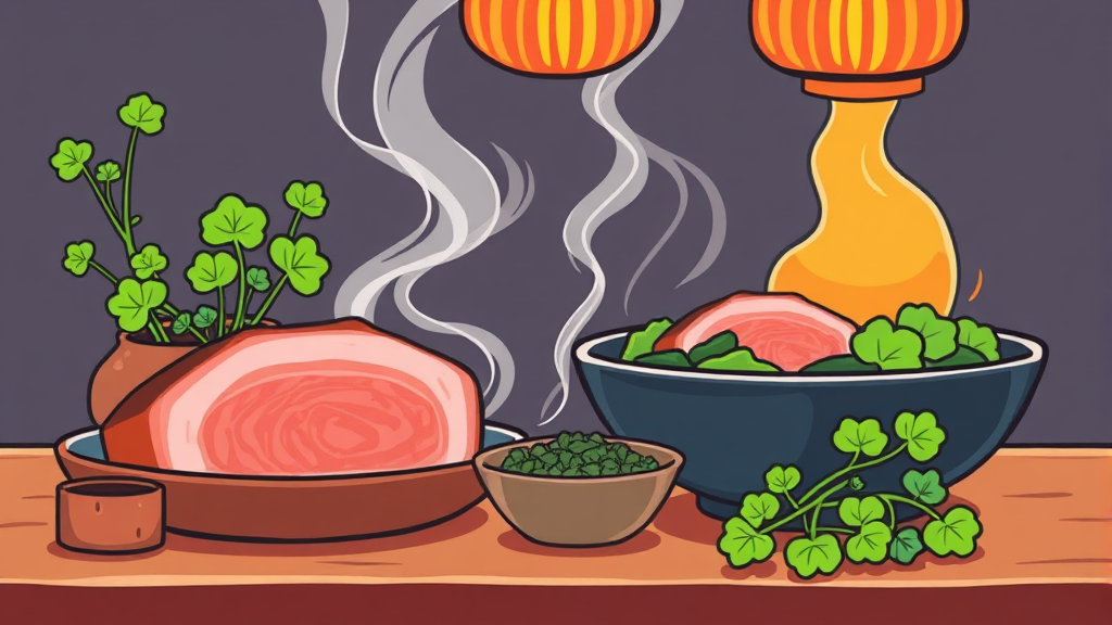 미나리 섭취, 이것만은 꼭 알아두세요 (주의사항) (illustration 스타일)