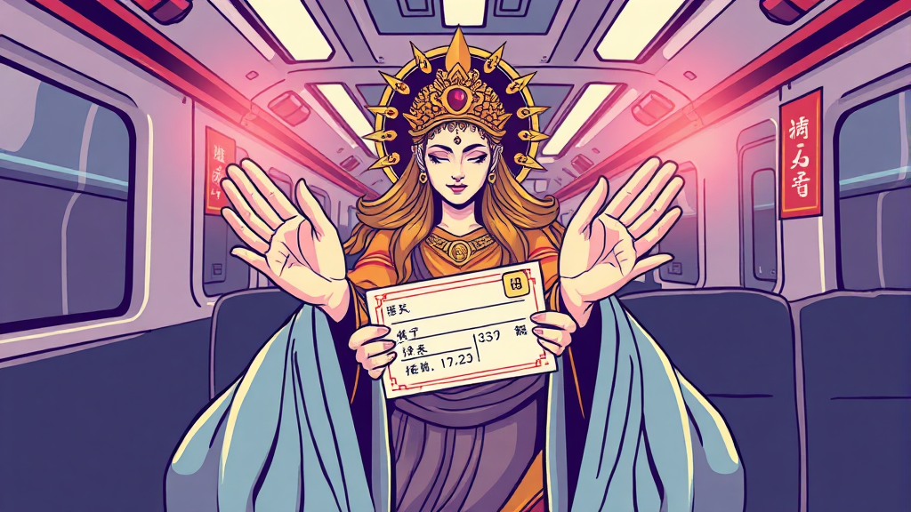 예매 성공 꿀팁 (illustration 스타일)