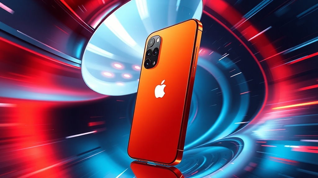 아이폰17 디자인 변화는? (illustration 스타일)