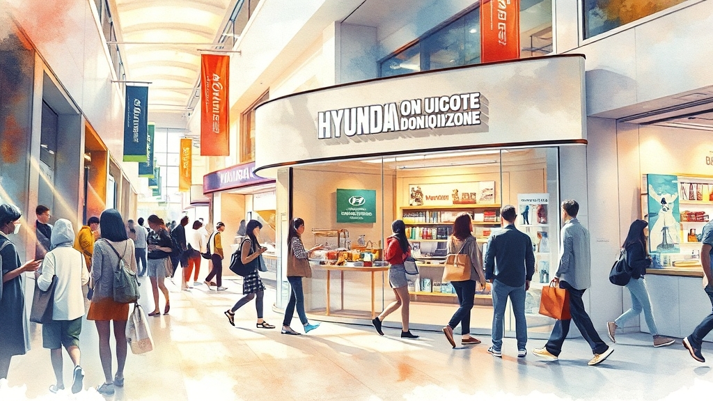 더현대 돈키호테 방문 꿀팁 (watercolor 스타일)