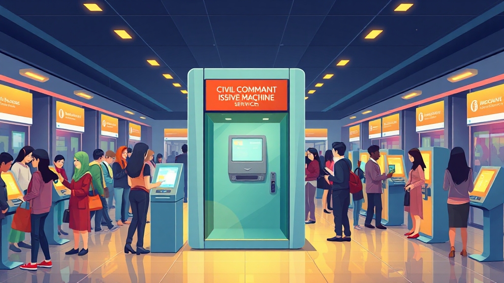 온라인이 어렵다면? 오프라인 발급 (cartoon 스타일)